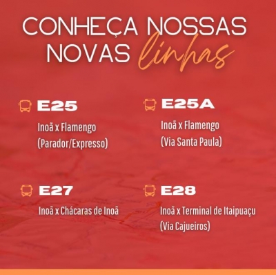 EPT Iniciará a Operação de 4 (Quatro) Novas Linhas de Ônibus a Partir do Dia 28 de Setembro de 2024